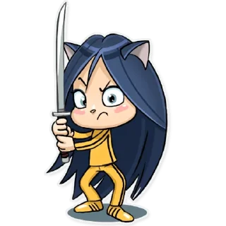 🤨-Kitty the Witch, Telegram Sticker