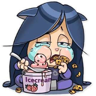 🥺-Kitty the Witch, Telegram Sticker
