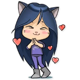 🥰-Kitty the Witch, Telegram Sticker