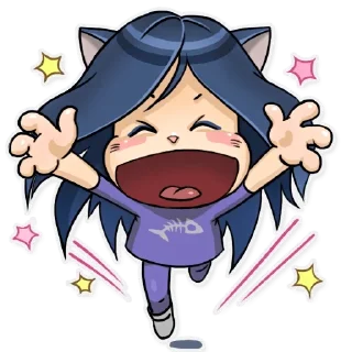 😃-Kitty the Witch, Telegram Sticker