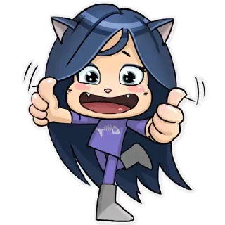 👍-Kitty the Witch, Telegram Sticker