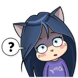 ❔-Kitty the Witch, Telegram Sticker