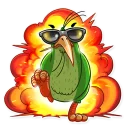 😎-Kiwi Kiwi, Telegram Sticker
