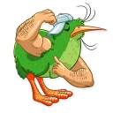 💪-Kiwi Kiwi, Telegram Sticker
