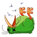 😵-Kiwi Kiwi, Telegram Sticker