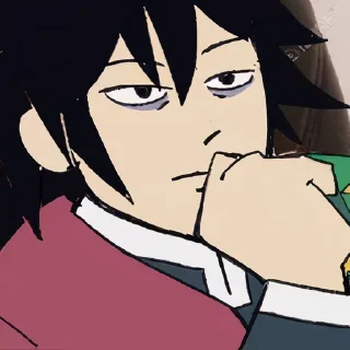 😕-Demon slayer @Toji_sama, Telegram Sticker