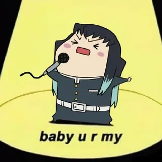 🎙-Demon slayer @Toji_sama, Telegram Sticker