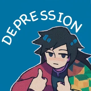 👍-Demon slayer @Toji_sama, Telegram Sticker