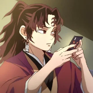 😕-Demon slayer @Toji_sama, Telegram Sticker