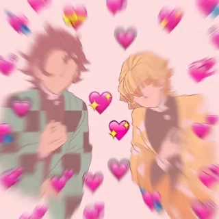 ❤️-Demon slayer @Toji_sama, Telegram Sticker