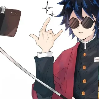 😎-Demon slayer @Toji_sama, Telegram Sticker