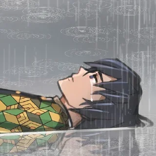 😔-Demon slayer @Toji_sama, Telegram Sticker