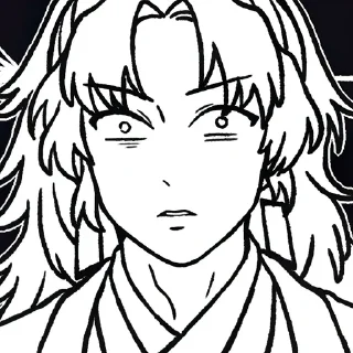 😳-Demon slayer @Toji_sama, Telegram Sticker
