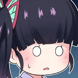 😶-Demon slayer @Toji_sama, Telegram Sticker