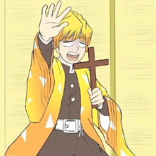 😰-Demon slayer @Toji_sama, Telegram Sticker