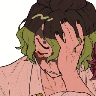 🤦‍♂-Demon slayer @Toji_sama, Telegram Sticker