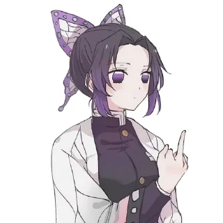 🖕-Demon slayer @Toji_sama, Telegram Sticker