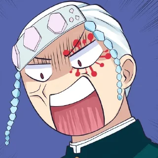 🤬-Demon slayer @Toji_sama, Telegram Sticker