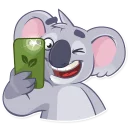 📸-Koala Chuck, Telegram Sticker