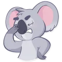 🤦‍♀️-Koala Chuck, Telegram Sticker