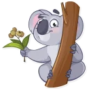 🌿-Koala Chuck, Telegram Sticker