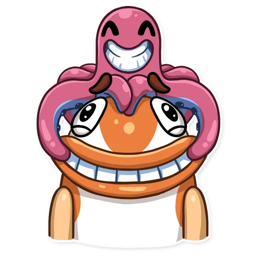 Mr. Koi and Octopussy, telegram sticker