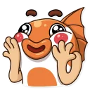 😊-Mr. Koi and Octopussy, Telegram Sticker