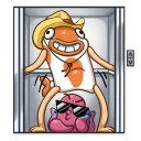 💃-Mr. Koi and Octopussy, Telegram Sticker