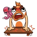 😡-Mr. Koi and Octopussy, Telegram Sticker
