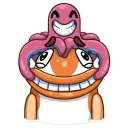😁-Mr. Koi and Octopussy, Telegram Sticker
