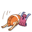 🙇-Mr. Koi and Octopussy, Telegram Sticker