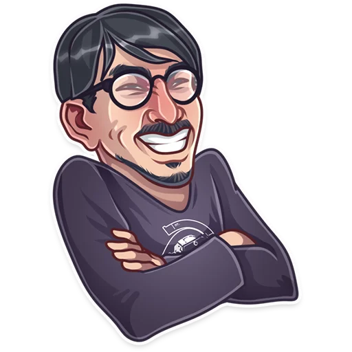 Hideo Kojima, telegram sticker