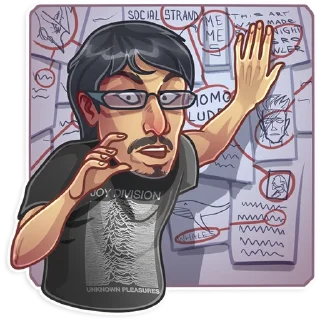 😨-Hideo Kojima, Telegram Sticker