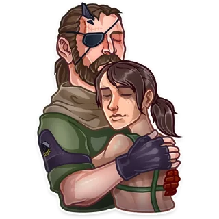🤗-Hideo Kojima, Telegram Sticker
