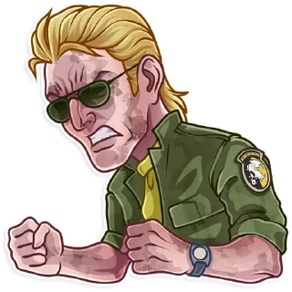 🤬-Hideo Kojima, Telegram Sticker