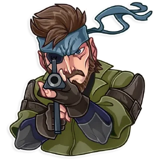 😡-Hideo Kojima, Telegram Sticker