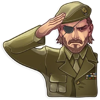 😔-Hideo Kojima, Telegram Sticker