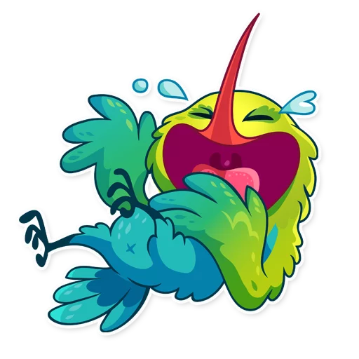 Kolibri, telegram sticker