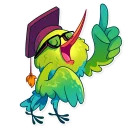 🤓-Kolibri, Telegram Sticker