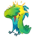 😣-Kolibri, Telegram Sticker