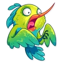 😨-Kolibri, Telegram Sticker