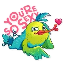 😍-Kolibri, Telegram Sticker