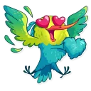 ❤-Kolibri, Telegram Sticker