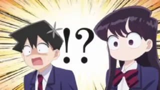 ❓-Komi Can't Communicate, Telegram Sticker