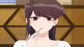 😉-Komi Can't Communicate, Telegram Sticker