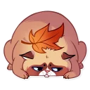 😒-ooky at, Telegram Sticker