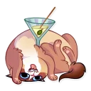 🍸-ooky at, Telegram Sticker