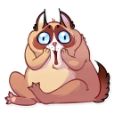 😱-ooky at, Telegram Sticker