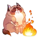😌-ooky at, Telegram Sticker