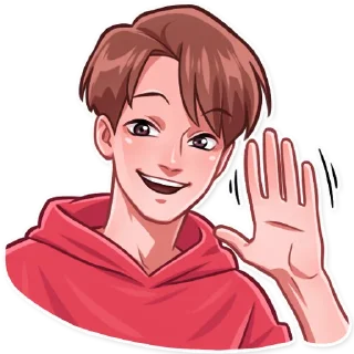 👋-K-pop, Telegram Sticker